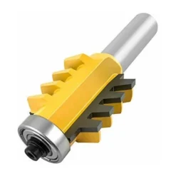 BDD Mèche De Toupie Réversible 1/2" avec Manche en Bois et Pointe en Carbure - Porte-outils de Toupie -Toupie Soldes 65377794 2