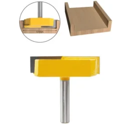 ELLE Couteau à Lit Transparent de Grand Diamètre 12,7 mm pour Fraiseuse, Défonceuse et Toupie -Toupie Soldes 65533232 5