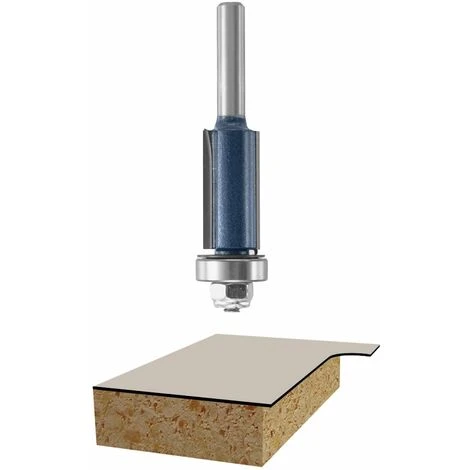 FR-LIFE BR-Vie 4Pcs Fraise à Copier 6.35 MM - Outils de Fraisage de Menuiserie avec Roulement Supérieur - Idéal pour Bricolage et Coupe 7 FR-LIFE BR-Vie 4Pcs Fraise à Copier 6.35 MM - Outils de Fraisage de Menuiserie avec Roulement Supérieur - Idéal pour Bricolage et Coupe – Image 5