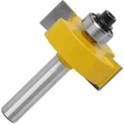 Cisea Fraise à Feuillure 8mm avec 6 Roulements - Outil de Travail du Bois pour Défonceuse, Affleureuse et Toupie -Toupie Soldes 66352191 4