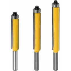 FLETÉÇA 3 Pcs Fraise à Bois Extra-longue pour Défonceuse, Affleureuse et Toupie - Poignée de 8mm 9 FLETÉÇA 3 Pcs Fraise à Bois Extra-longue pour Défonceuse, Affleureuse et Toupie - Poignée de 8mm -Toupie Soldes 66968111 3