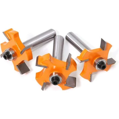 MÈRE ÉTERNEL 3pcs Fraise à Bois T-Forme 8mm - Set de 4 Lames pour Défonceuse, Affleureuse et Toupie - Lames Hauteur 6mm, 8mm, 10mm - Outil de Travail du Bois Orange 3 MÈRE ÉTERNEL 3pcs Fraise à Bois T-Forme 8mm - Set de 4 Lames pour Défonceuse, Affleureuse et Toupie - Lames Hauteur 6mm, 8mm, 10mm - Outil de Travail du Bois Orange