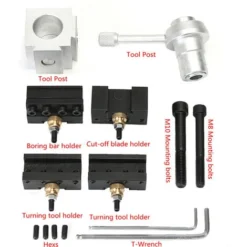 Fantablau Table à Changement Rapide en Aluminium - Porte-Outil de Tour pour Passe-Temps 7x10", 7x12", 7x14" -Toupie Soldes 67312713 2