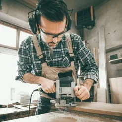 GGNRALNY Fraise Défonceuse Droite, 3PCS 1/4" Mèches de Routeur en Bois de Carbure, Outil de Menuiserie avec Roulement Supérieur -Toupie Soldes 67354671 4