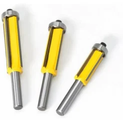 TANÈTUE 3 Pièces Fraise Défonceuse, Tige 4 Flûte avec Roulement Supérieur - Carbure pour Menuiserie et Bricolage 10 TANÈTUE 3 Pièces Fraise Défonceuse, Tige 4 Flûte avec Roulement Supérieur - Carbure pour Menuiserie et Bricolage -Toupie Soldes 67427595 4