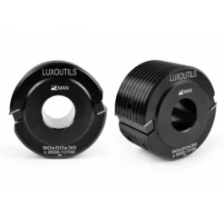 LUXOUTILS Porte Outils Bouvetage - Enture Hauteur 50 mm Alesage 30 mm pour Toupie | Porte-outils de Toupie Professionnel